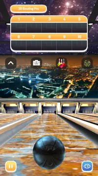 3D Bowling Pro - beste gratis tien-pins spel Screen Shot 1