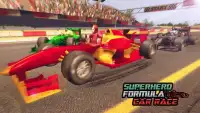 Top Speed Superhero Formula Car: Simulator Game Screen Shot 0