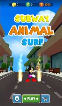 Subway Animal Surf Screen Shot 0