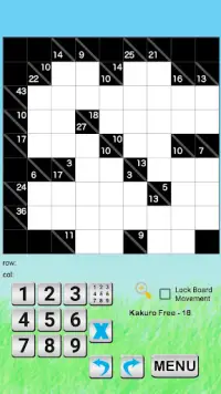 Kakuro Challenge Screen Shot 2
