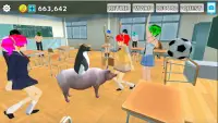 Animal School Simulator. girls and animal life Screen Shot 2