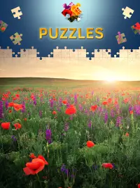 Flowers Jigsaw Puzzles Free Screen Shot 2
