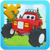 Alex The Monster Truck : The Jigsaw Puzzle Game
