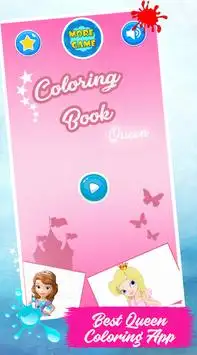 Princess coloring for girls Screen Shot 0