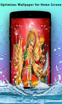 Durga Maa Live Wallpaper HD Screen Shot 1