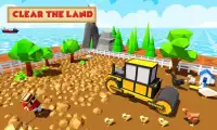 Blok Çiftlik İşçisi Simülatörü Screen Shot 3