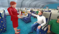 Ảo Air Hostess Flight Attendant Simulator Screen Shot 2