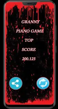 Granny Piano Game Screen Shot 1