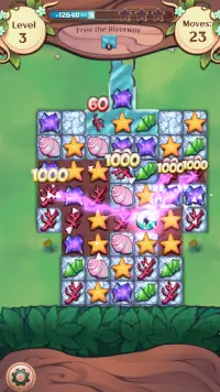 Fairy Blossom Charms - Free Match 3 Story Puzzle Screen Shot 4