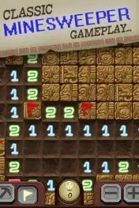 Temple Minesweeper - Puzzle Screen Shot 1