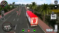 Modern Euro Truck City Driving Screen Shot 16