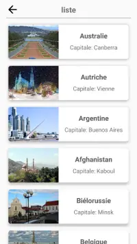 Capitales de tous les pays du monde: City Quiz Screen Shot 7