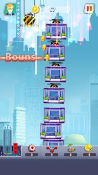Xây dựng tháp- Tower Builder- Tower City Screen Shot 7