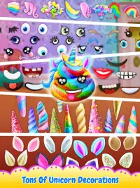 Unicorn Poop - Sweet Trendy Desserts Food Maker Screen Shot 2