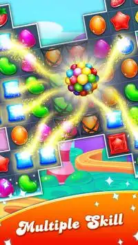 Juegos de dulces - Candy Gems Screen Shot 3