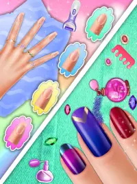 Nail Art Salon Girls Art Games Screen Shot 2