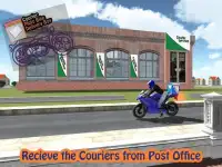 Courier Moto Bike Delivery Boy Screen Shot 6