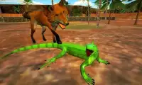 Simulador de selva de lagarto 3D Screen Shot 1