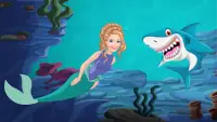 Mermaid vs Shark Dash Screen Shot 1