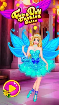 Fairy Doll - Fashion Salon Makeup Dress up Game Screen Shot 10