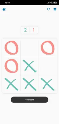 Tic Tac Toe Screen Shot 1