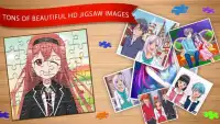 Anime Love Jigsaw Puzzle Screen Shot 1