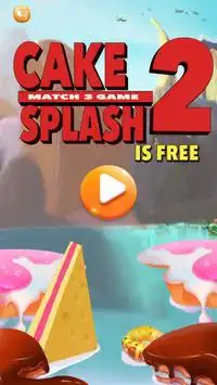 cake splash Screen Shot 0
