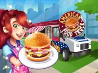 American Burger Truck - Fast Food Cooking Game Screen Shot 9