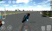 Corrida de moto 3D Screen Shot 2