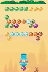 kangaroo : Bubble Fruits Shooter Screen Shot 1