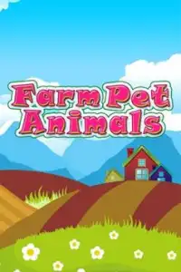 Farm Pet Animal Match for Kids Screen Shot 0