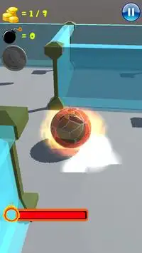Maze 3D - Fire Ball Screen Shot 4