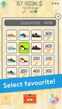 靴の試合 スニーカーを集める Screen Shot 3