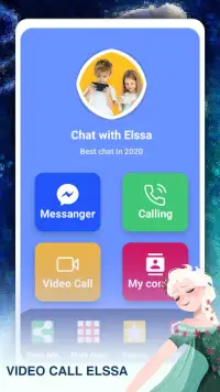 Call Elssa Chat   video call (Simulation) Screen Shot 3