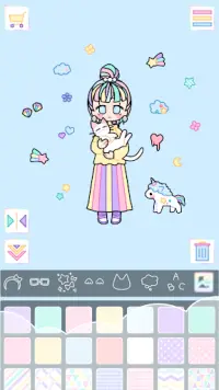Pastel Girl : Game Berdandan Screen Shot 1