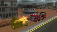 Fire Truck Emergency Rescue Screen Shot 2