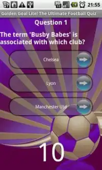 Fußball-Quiz Lite Screen Shot 1