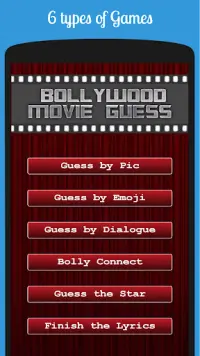 Bollywood Movies Guess - Quiz Screen Shot 4