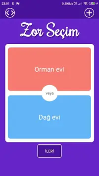 Zor Seçim: Türkçe Would You Rather Oyunu Screen Shot 4