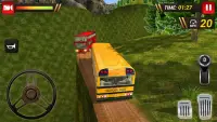 Fora estrada ônibus escolar Motorista de 2020 Screen Shot 4
