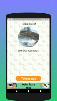 Hangi dinozorsun? Ölçek Screen Shot 3