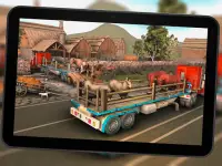 Farm Animal Truck Transport Driving Simulator Game Screen Shot 5