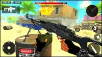 กลหนักปืนจำลองเกม 2020: การยิง ปืน สงคราม เกม 2020 Screen Shot 4