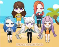 Doll Dress Up Game - Avatar Maker & Anna Doll Screen Shot 1