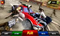 Zombie Car Smash Derby Screen Shot 0