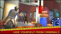 पुलिस क्राइम सिम्युलेटर,एंटी क्राइम गैंगस्टर गेम्स Screen Shot 2