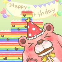 Glutton Bear : Birthday Cake