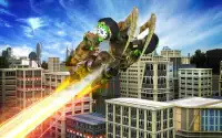Flying Rocket Man Spider Robot Transform Wars 3D Screen Shot 8