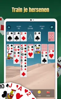 Solitaire, klassieke kaartspel Screen Shot 9