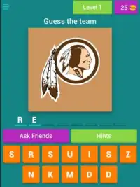 Ultimate NFL Logo Quiz Screen Shot 7